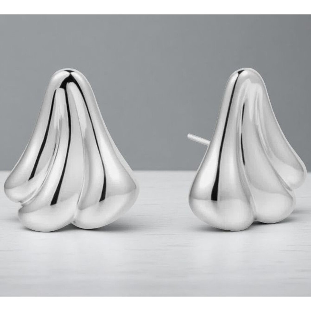 Rumored "Angel of Mine" Stud Earrings – Silver